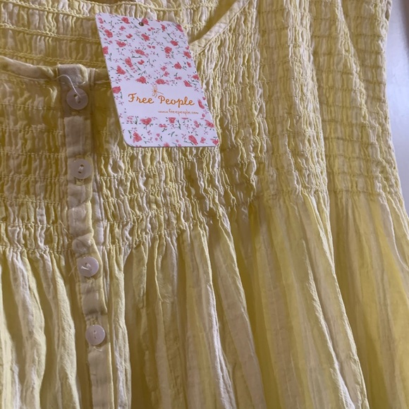 NWT Free People cotton combo blouse, size S - Picture 6 of 8